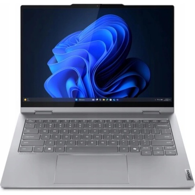 ThinkBook 14 2-in-1 G5 IAU Intel Core Ultra 7 255U Хибриден (2 в 1) 35, 6 см (14") Тъчскрийн WUXGA 16 GB DDR5-SDRAM 512 GB SSD Wi-Fi 6E (802.11ax) Windows 11 Pro Швейцарски Сив (21SQ0017PB)
