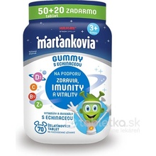 Marťankovia Gummy Vitamíny s Echinaceou 50 + 20 želatínových tabliet