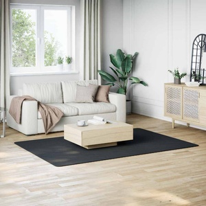 vidaXL Миещ се килим мек къс косъм 160x230 см противоплъзгащ черен (342186)