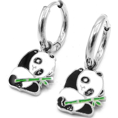Steel Jewelry náušnice PANDY Chirurgická ocel NS240203