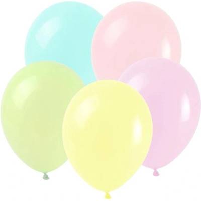 ARPEX Balóniky makronky mix 25 cm pastelové K6242