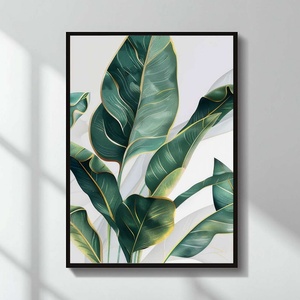 TopMebel " Botanical Leaves" TopMebel картина в МДФ рамка 50x70cm
