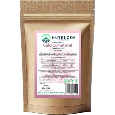 NUTRI&ZEN CalciCo natural 120 kapsúl