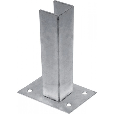 Patka na sloupek k BRANCE/BRÁNĚ 60 x 60 mm pozinkovaná - Zn