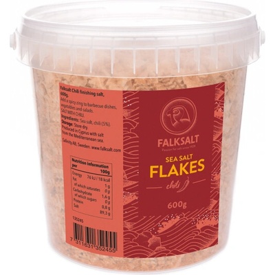 Falksalt Morská vločková chilli soľ 600g