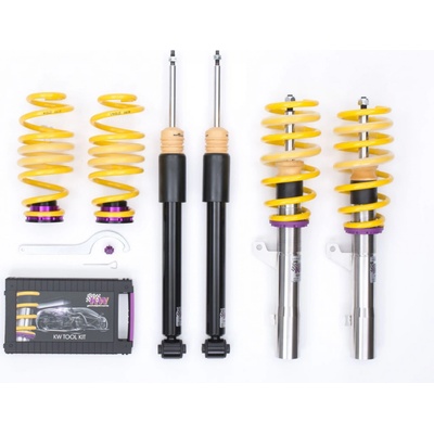 KW Výškově stavitelný podvozek V2 s nastavitelnou tuhostí pro Volkswagen Arteon (3H, 3H7, 3H8) max zatížení PN do 1160 kg, bez sady pro deaktivaci el. tlumičů