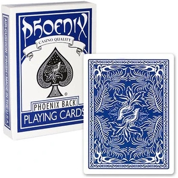 Phoenix playing cards Modrá