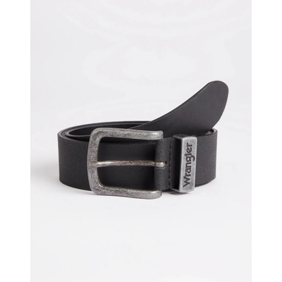 Wrangler pánský opasek Basic Metal Loop Black W0080US01 – Zboží Dáma