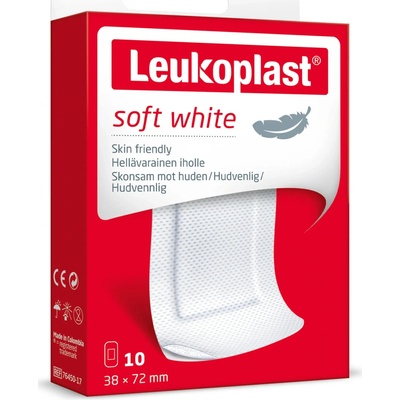 Leukoplast Soft náplast citlivá 38 mm x 72 mm 10 ks