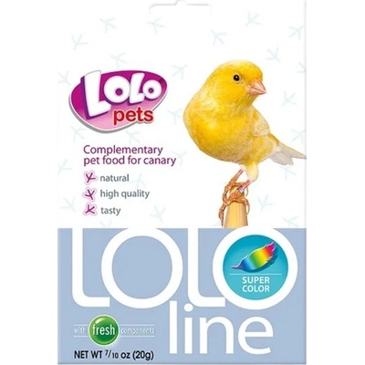Lolo Pets super color vitamíny pre kanáriky 20g