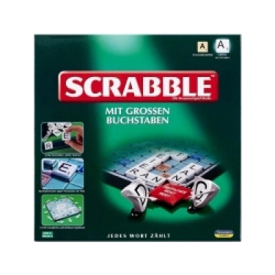 Scrabble mit großen Buchstaben