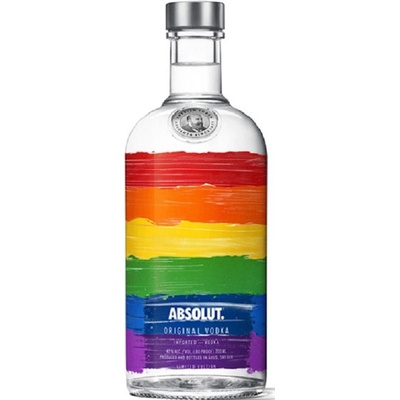 Absolut Rainbow 40% 0,7 l (holá láhev)