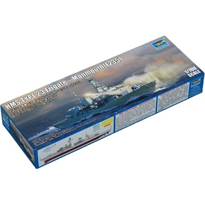 Trumpeter HMS Type 23 Frigate Monmouth F235 1:700