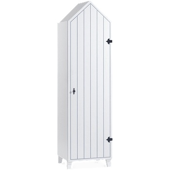 Carmen Еднокрилен гардероб десен miami - бял (3575118)