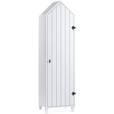 Carmen Еднокрилен гардероб десен miami - бял (3575118)