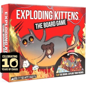 Exploding Kittens Настолна игра Exploding Kittens: The Board Game - Парти (EKG-BG-3)