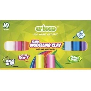 Cricco Fluorescent Modelina 10 Colors CRICCO