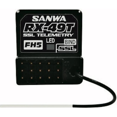SANWA RX-49T FH5/FH5U přijímač telemetrický