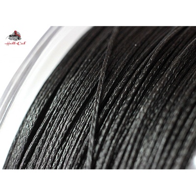 Hell-Cat šňůra Round Braid Power Black 1000m 0,70mm 85kg