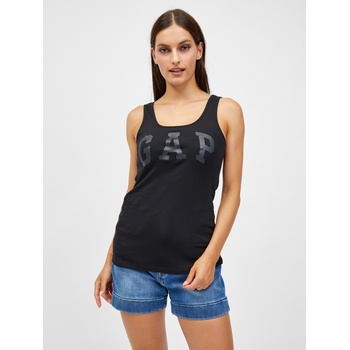 Image 1 of GAP Ребрест потник с лого на GAP GAP | Cheren | ЖЕНИ | XXS