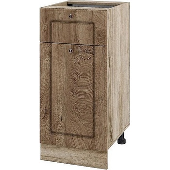 ИРИМ Долен кухненски шкаф Сити АРФ-Дъб натурал-06-24 десен 40 см