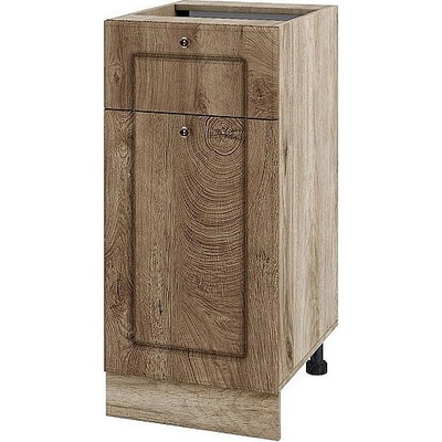 ИРИМ Долен кухненски шкаф Сити АРФ-Дъб натурал-06-24 десен 40 см