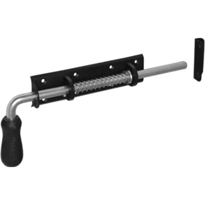 LOCINOX VSF 7016 - mechanická zástrč pre krídlové brány a vráta, pr. 20 mm, pozinkovaná, antracit VSF_7016