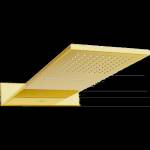 Mexen Waterfall дъждовна душ глава slim 50 x 22 см, златна - 79190-50 (79190-50)
