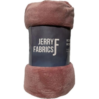 Jerry Fabrics deka microflanel super soft Staroružová 150x200
