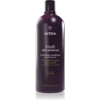 Aveda Invati Ultra Advanced Thickening Conditioner Rich интензивен балсам за тънка и изтощена коса 1000ml