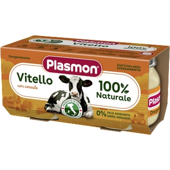 Plasmon ПЮРЕ ТЕЛЕШКО МЕСО Plasmon, 6+М (1300)