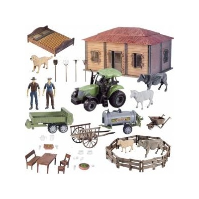 Maksik Large farm set with DIY farmers house