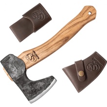 BeaverCraft Compact Long Bushcraft Hatchet AX6 700 g