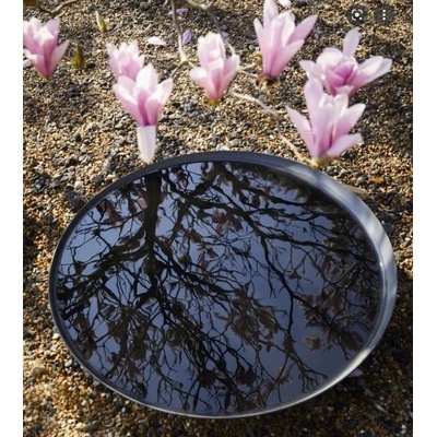 Ella Doris Mísa z lakované oceli na vodu 200 x 31 cm Antracit