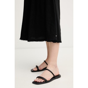 Tommy Hilfiger пола с лен (WW0WW48966) - answear - 183,83 лв