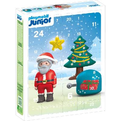 PLAYMOBIL® 70297 Junior adventný kalendár Zasnežené Vianoce