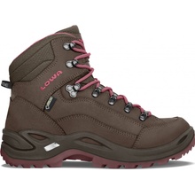 Lowa Renegade GTX Mid W espresso/berry dámské nepromokavé kožené trekové boty