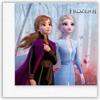 Papírové ubrousky FROZEN Ledové království 33x33cm 20ks SMART
