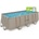 Virtufit Rectangular 4 x 2 m VF13097