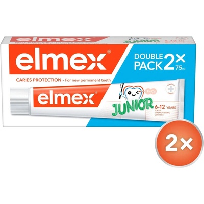 Elmex Junior 12 let duopack 2 x 75 ml – Zbozi.Blesk.cz