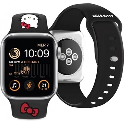 Hello Kitty Universal Strap за Apple Watch 38mm, 40mm, 41mm, HKAWMSCHBLK, HKAWMSCHBLP, HKAWMSCHBLB
