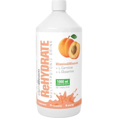 GymBeam ReHydrate Hypotonic Drink | 1000 ml [1000 мл] Кайсия