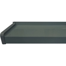 Bravo Parapet venkovní hliníkový antracit, 225x1200mm