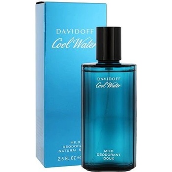 Davidoff Cool Water Man deodorant sklo 75 ml