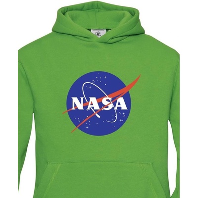 Mikina s potiskem Nasa Zelená
