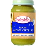 Babybio БИО Зеленчуково пюре с Пащърнак, зелен Фасул и Ориз 200г