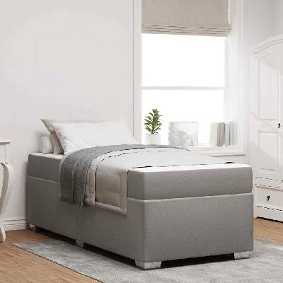 zahrada-XL 3399163 Rám postele Taupe textil