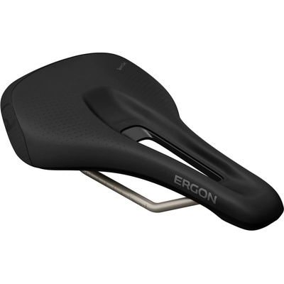 Ergon SMS Sport Gel Women, Sedadlo na bicykel, Hora, Ženy, Čierna, Jednofarebné, Nylon