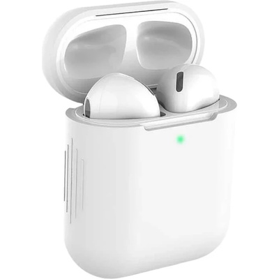 Tech-Protect Силиконов калъф Tech-protect Icon за Apple AirPods, Бял (795787711828)
