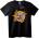 NOONEBRAND Тениска череп и мълния - 4XL, White
